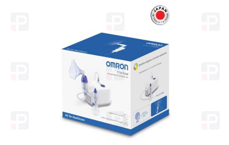Omron Nebulizatör C102 Total NE C102-E japan desing solunum cihazı Nebulizer