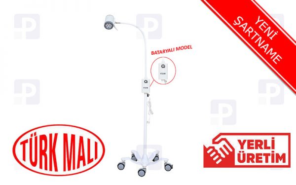 Velar ML-1700-V2B Bataryalı Ledli Muayene Lambası